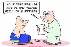 test results